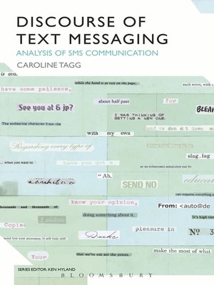 cover image of Discourse of Text Messaging